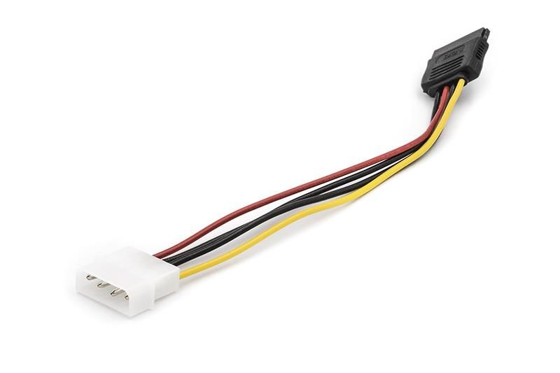 Кабель питания PowerPlant Molex - SATA, 0.15 м (CA910953)