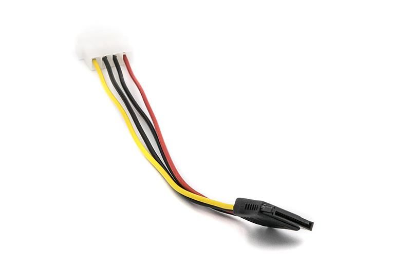 Кабель живлення PowerPlant Molex - SATA, 0.15 м (CA910953)
