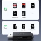 Card Reader USB 3.0 --> 2-слота SD/TF CM104 Ugreen (40752)