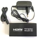 Разветвитель (сплиттер) Atcom HDMI 4 порта, поддержка UHD 4K (15190)