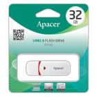 Флеш-накопитель USB 32GB Apacer AH333 White (AP32GAH333W-1)