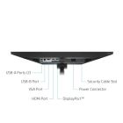 TFT 23.8" HP E24mv G4, IPS, VGA, HDMI, DP, USB, Cam, HAS, Pivot, колонки, сріблястий (169L0AA)