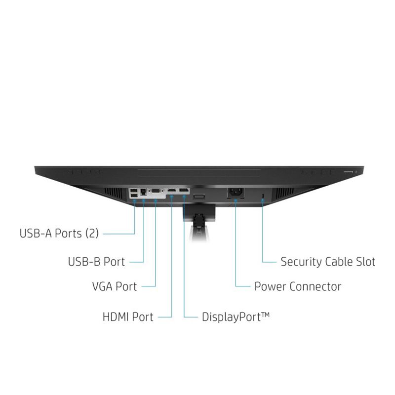 TFT 23.8" HP E24mv G4, IPS, VGA, HDMI, DP, USB, Cam, HAS, Pivot, колонки, сріблястий (169L0AA)
