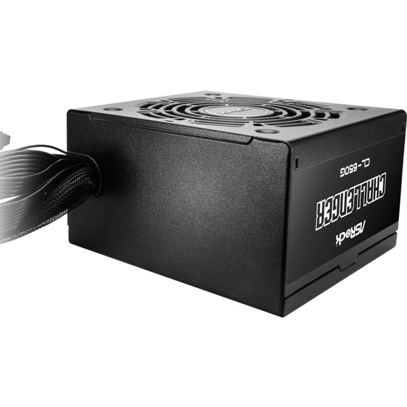 БЖ 650W ASRock Challenger CL-650G 120mm, 80+ Gold, Retail (CL-650G)