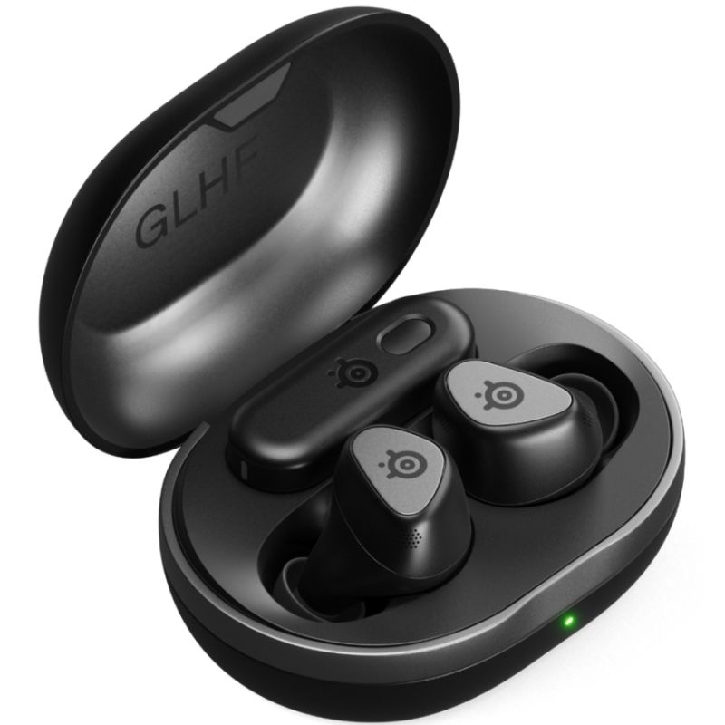 Мобільна ігрова гарнітура SteelSeries Arctis GameBuds TWS, Bluetooth, Black (61680)