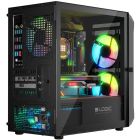 Корпус LogicConcept PORTOS MESH+GLASS ARGB fans 3x120mm BLACK без БЖ mATX (AM-PORTOS-10-0000000-0002)