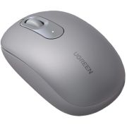 Мишка UGREEN 2.4GHz MU105, бездротова, 2400dpi., 3кн., Сіра (90669)