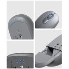 Мишка UGREEN 2.4GHz MU105, бездротова, 2400dpi., 3кн., Сіра (90669)