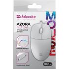 Мишка Defender Azora MB-241, 3кн.,1200dpi, біла (52242)