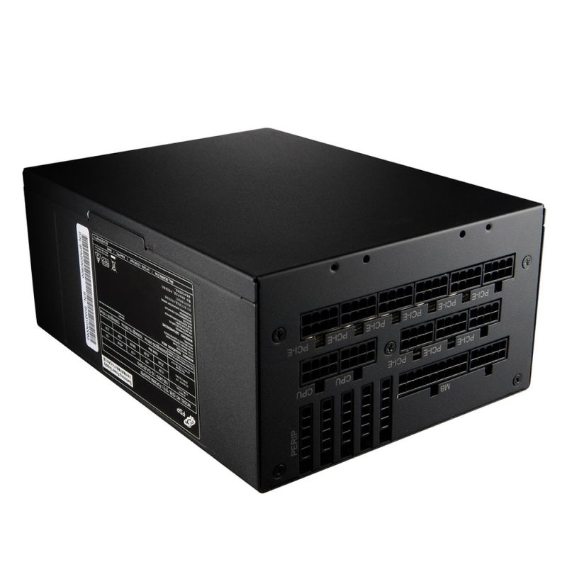 БЖ 2000W FSP FSP2000-52AGPBI 80+ Gold,18xPCI-E6+2, 135mm fan, Modular, C20, ATX/EPS, brown box (FSP2000-52AGPBI)