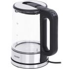 Електрочайник Mesko MS 1301 black 1850-2200Вт/ 1.7л/ скло/ встановлення температури (MS1301B)