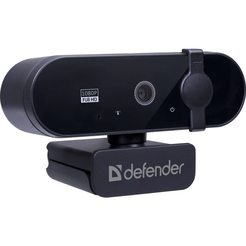 Веб-камера Defender G-lens 2580 FullHD 1080p, 2МП, чорна (63112)