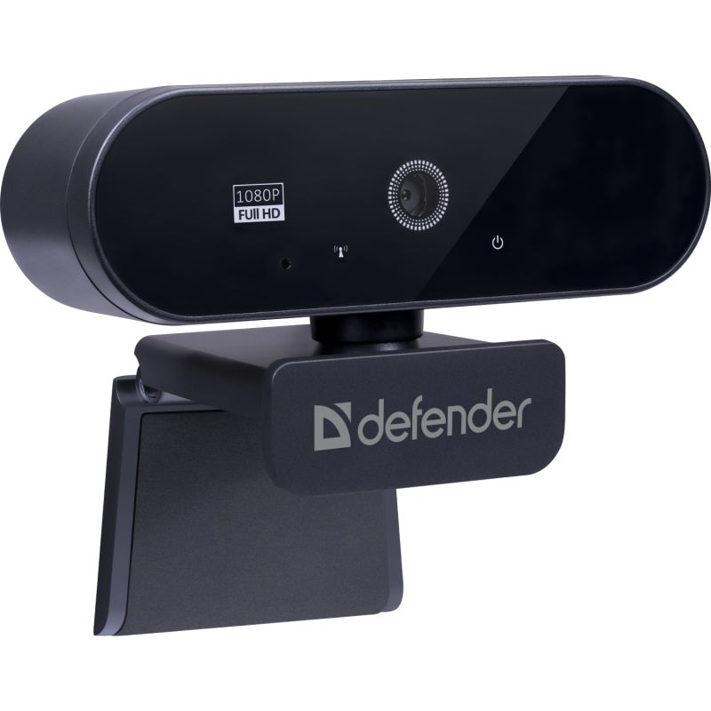 Веб-камера Defender G-lens 2580 FullHD 1080p, 2МП, чорна (63112)