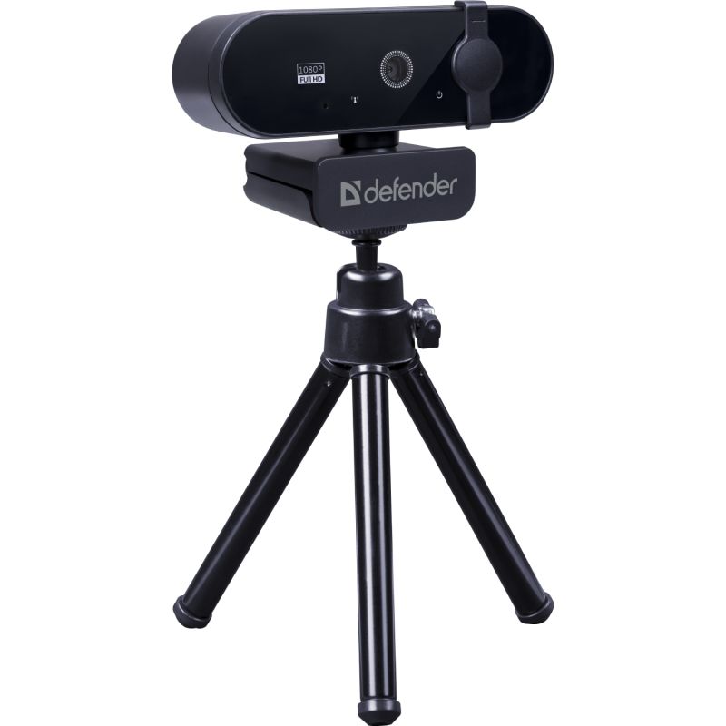 Веб-камера Defender G-lens 2580 FullHD 1080p, 2МП, чорна (63112)