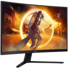 TFT 31.5" AOC CQ32G4VE, VA, QHD, 180Гц, 0,5 мс, вигнутий, 2хHDMI, DP, чорно-сірий (CQ32G4VE)
