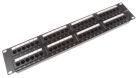 Патч-панель 19", 48xRJ45, UTP, Cat.5e, 1U, Krone&110 dual IDC (KD-PP37-UTP-C5E-48P)