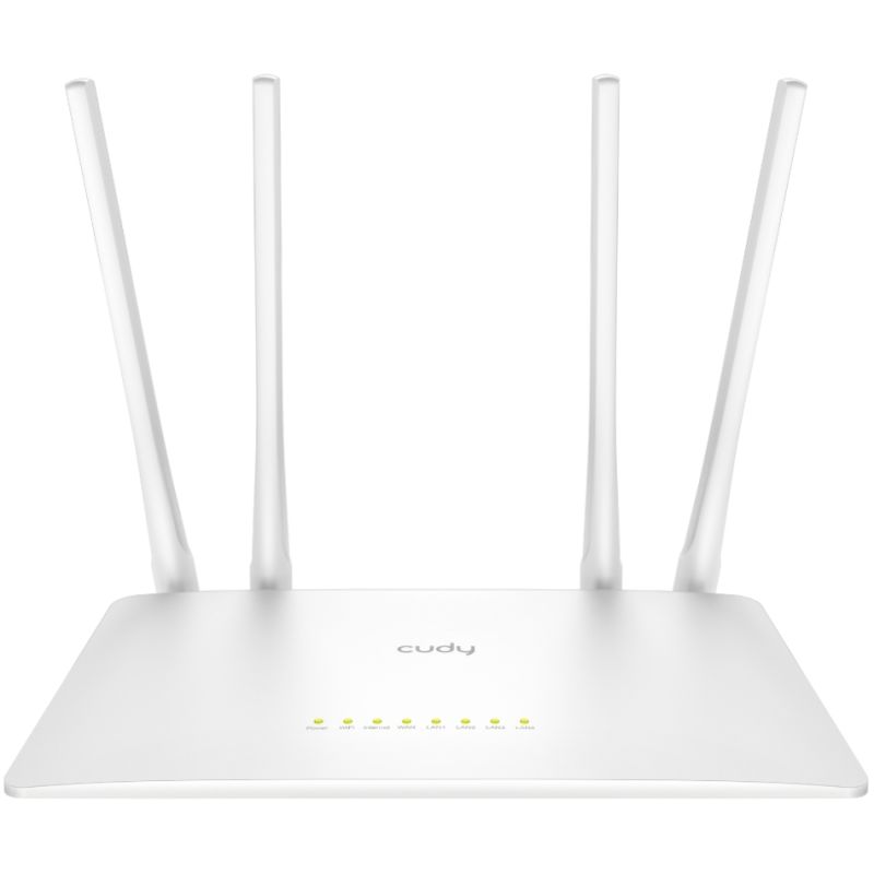 Маршрутизатор Cudy WR300S, Wi-Fi, 802.11b/g/n, 300Mbps 2.4GHz, 5×10/100Mbps, 4×5dBi an, WiFi, IPv6 (WR300S)