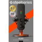 Ігровий стрім мікрофон SteelSeries Alias RGB USB 1" Capsule (61601)
