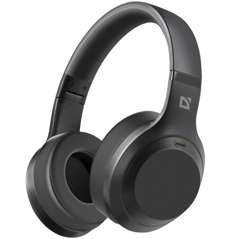 Гарнітура Defender FreeMotion B695,Bluetooth+3,5мм,ANC,Black (63695)