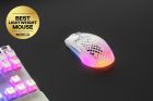 Мишка SteelSeries Aerox 3 Wireless Ghost, RGB, 18000dpi., 6кн., прозора (62610)