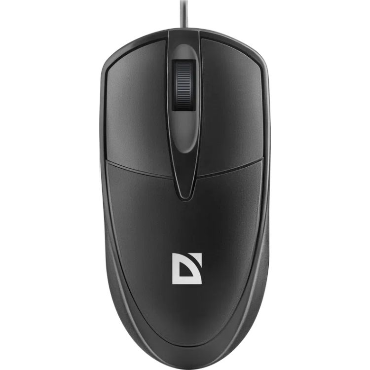 Мишка Defender Trace MB-989, USB, 3кн., 1000dpi, чорна (52989)