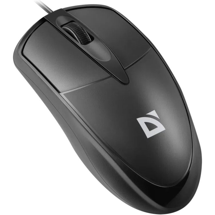 Мишка Defender Trace MB-989, USB, 3кн., 1000dpi, чорна (52989)