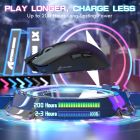 Мишка Attack Shark X1, Wireless/Bluetooth, 40000dpi. (PAW3395PRO), 6кн., Black (X1B_AS)
