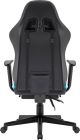 Крісло ігрове Defender Watcher, 60мм, Клас 4, RGB ПУ, чорне (64334)