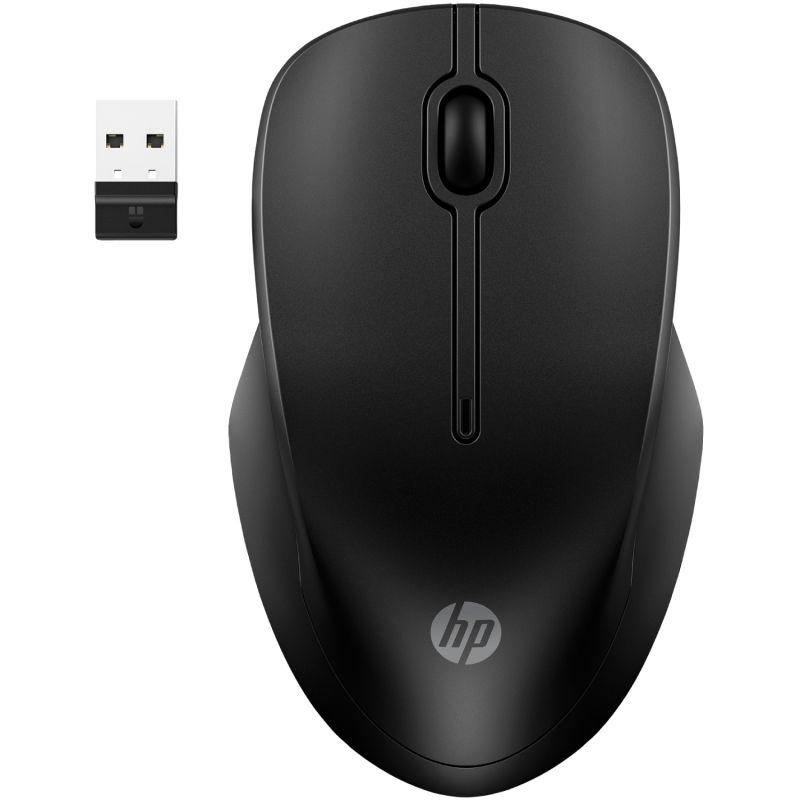 Мишка бездротова HP 255, 3 кн., 1600 dpi, чорна (8R3U1UT)