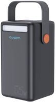 УМБ Choetech 50000mAh 65W PD3.0  USB-C, QC3.0, 3хUSB-A 18W, mirco USB, Li-pol LED Light, чорна (B664-CCBE)