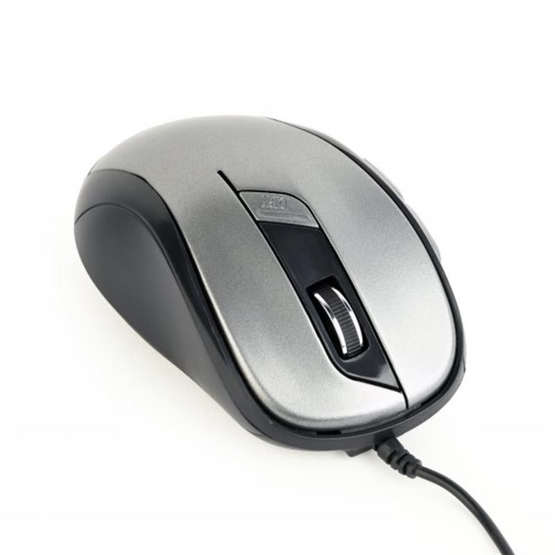 Миша Gembird Black/Grey (MUS-6B-01-BG)