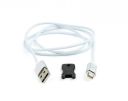 Кабель Cablexpert USB - Lightning (M/M), 1 м, белый (CC-USB2-AMLMM-1M)