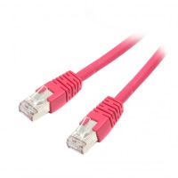 Патч-корд S/FTP Cablexpert cat.6a, литий, 50u штекер із засувкою, 0.25м, червоний (PP6A-LSZHCU-R-0.25M)