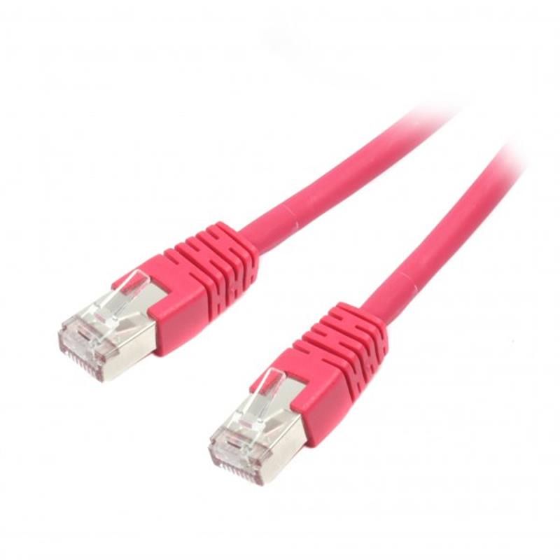 Патч-корд S/FTP Cablexpert cat.6a, литий, 50u штекер із засувкою, 0.25м, червоний (PP6A-LSZHCU-R-0.25M)