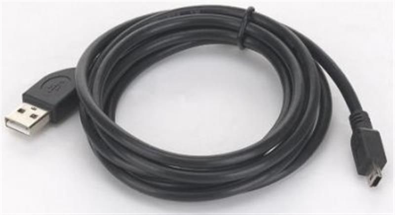 Кабель Cablexpert USB - miniUSB V 2.0 (M/M), 1.8 м, чорний  (CCP-USB2-AM5P-6)