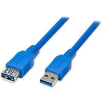 Кабель ATcom подовжувач USB 3.0 AM/AF 1.8 м blue (6148)