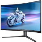TFT 31,5" Philips 32M2C5500W, QHD, VA, 240Hz, 0,5ms, вигнутий, HDMI, DP, синювато-сірий (32M2C5500W/00)