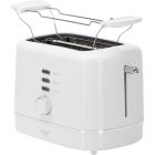 Тостер Adler AD 3224 white 850Вт/ 2 відділення/7 режимів підсмажування/розморожування/підігрів булок (AD3224W)
