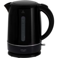 Електрочайник Adler AD 1385 black 2200Вт/ 1.7л/ пластик/ автовимкнення/ чорний (AD1385B)