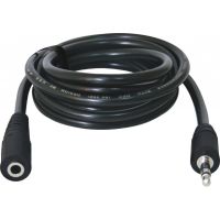 Кабель AUX Audio TRS M/F 1.5м JACK02-05 чорний Defender (87511)