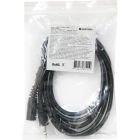 Кабель AUX Audio TRS M/F 1.5м JACK02-05 чорний Defender (87511)