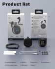 Навушники TWS Acefast T9 obsidian black (6974316282570)