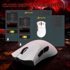 Мишка Attack Shark V3Pro Ultra-Light, Wireless/Bluetooth, 25000dpi. (PAW3311), 6кн., White (V3PROW_AS)