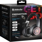 Гарнітура Defender FreeMotion B571 Bluetooth+3,5мм, гнучкий мікрофон, LED, Black (63572)