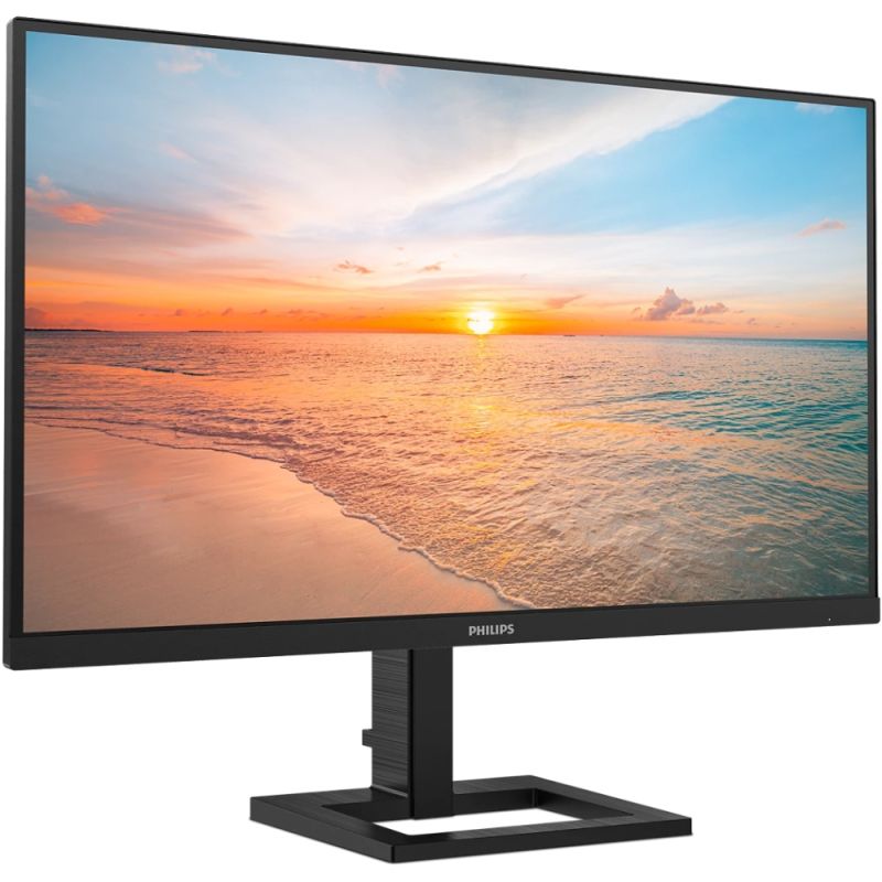 TFT 27" Philips 27E1N1800AE, 4K UHD, IPS, 2xHDMI, DP, HAS, колонки, чорний (27E1N1800AE/00)