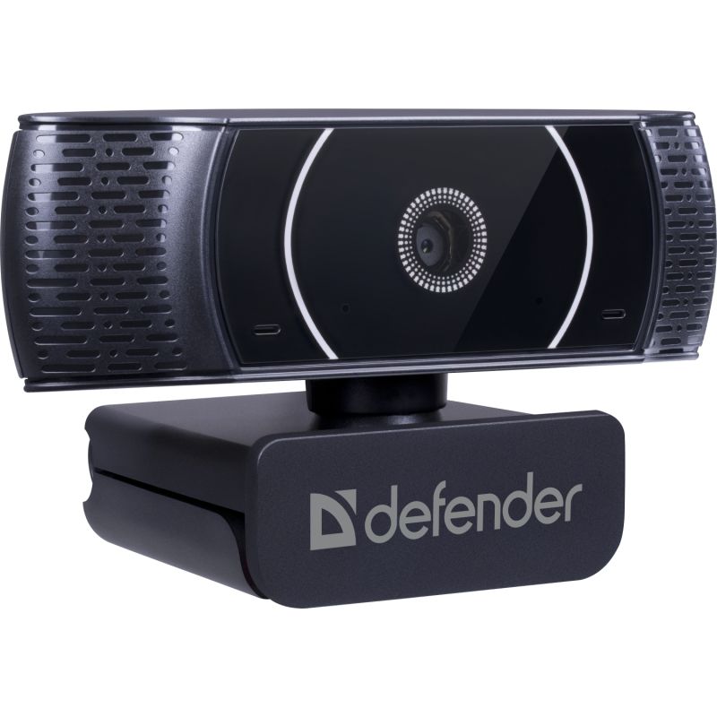 Веб-камера Defender G-lens 2590 QHD 2K 1440p, 3.7МП чорна (63113)