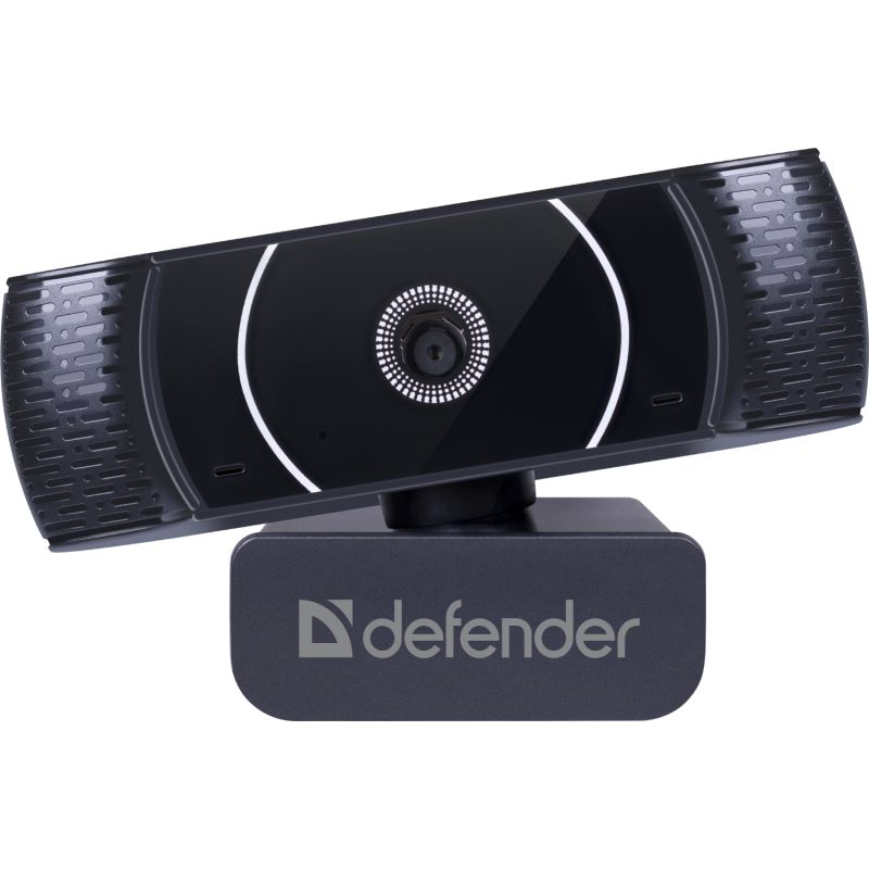 Веб-камера Defender G-lens 2590 QHD 2K 1440p, 3.7МП чорна (63113)