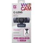 Веб-камера Defender G-lens 2590 QHD 2K 1440p, 3.7МП чорна (63113)