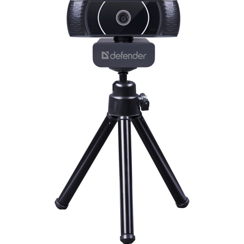 Веб-камера Defender G-lens 2590 QHD 2K 1440p, 3.7МП чорна (63113)