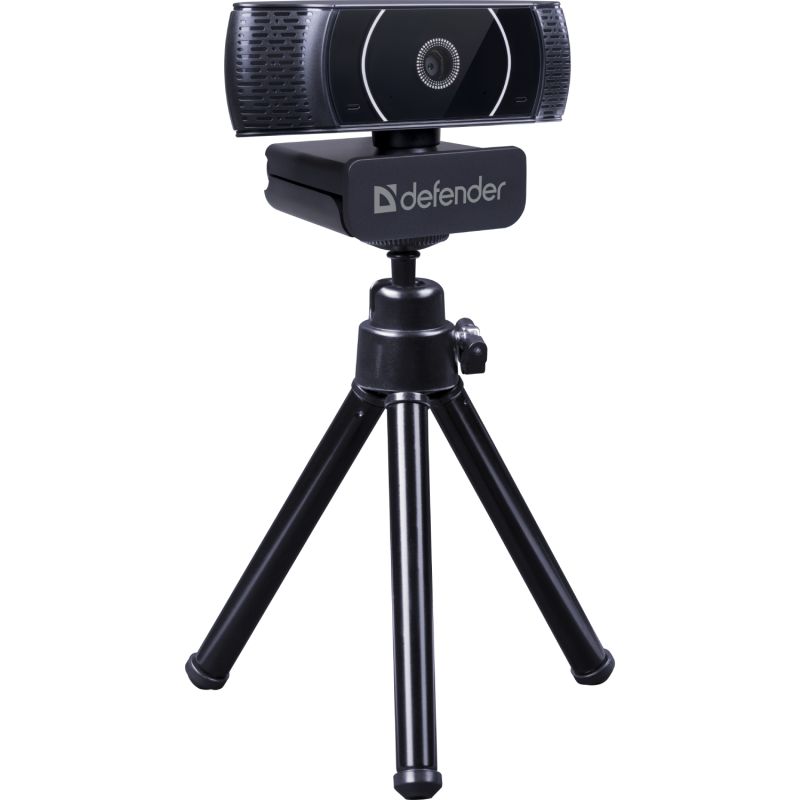 Веб-камера Defender G-lens 2590 QHD 2K 1440p, 3.7МП чорна (63113)